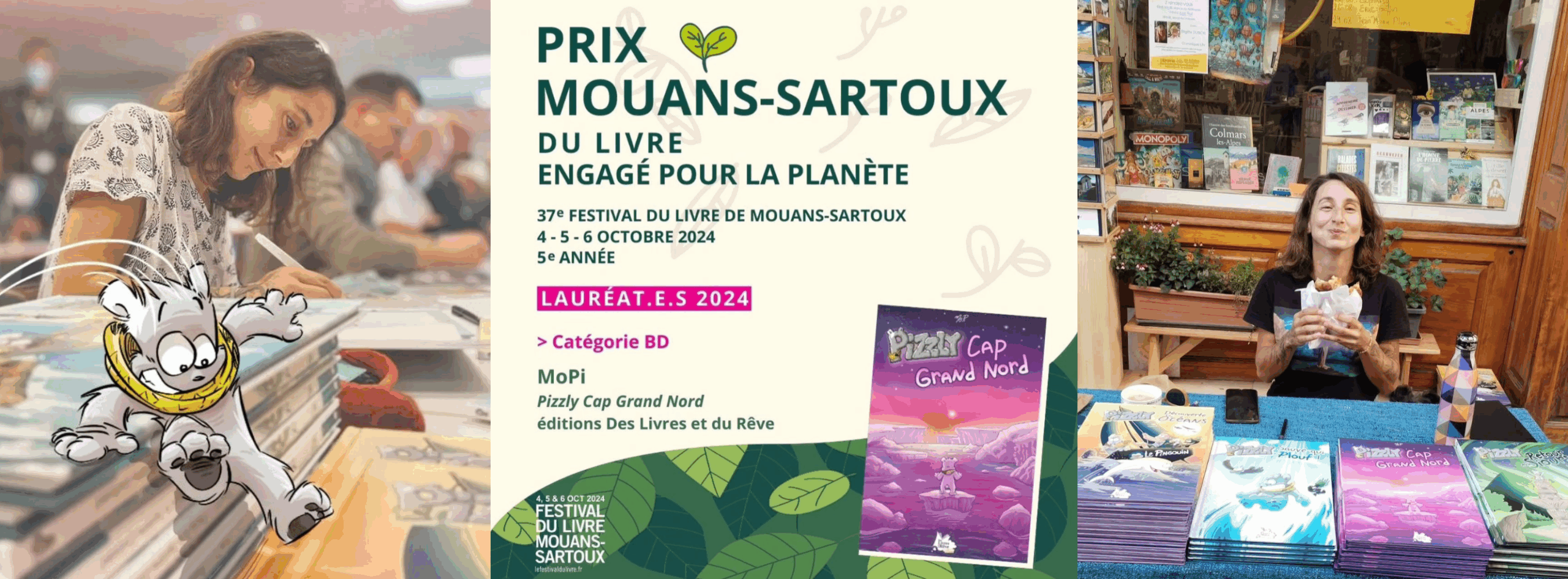 pizzly band dessine a impact ecologique